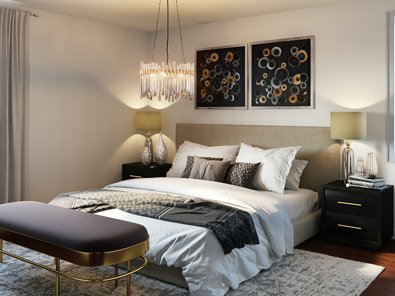 Bedroom renovation and interior styling